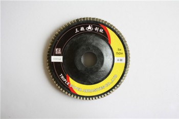 棕剛玉，125塑蓋百葉片反面